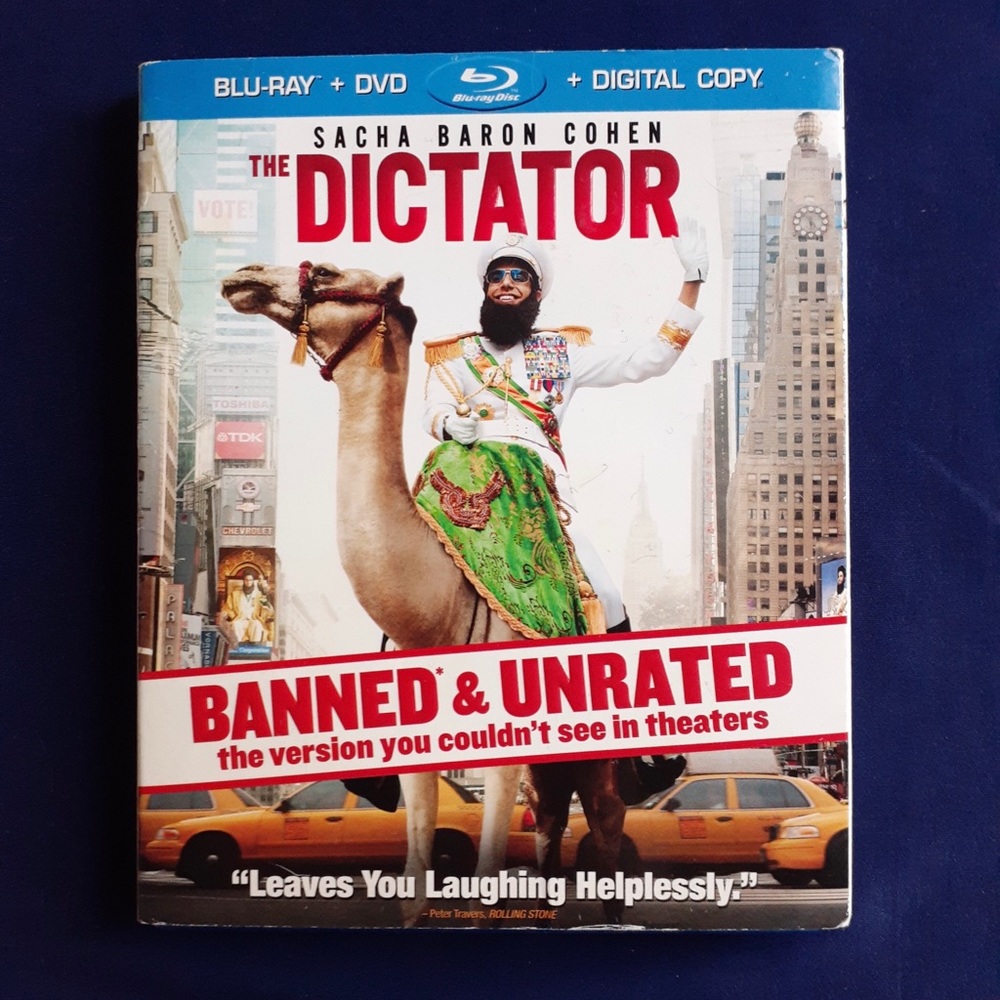 Free if Bundled! The Dictator Blu-ray + DVD